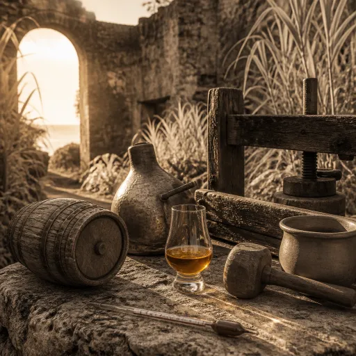 Where Caribbean rum began: a tasting in the 1681 ruins of Wingfield Estate
