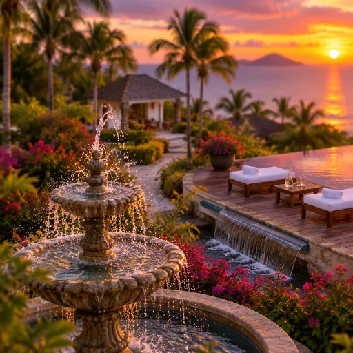 Palm Court Gardens in St Kitts: an elegant Caribbean day retreat for luxury travellers