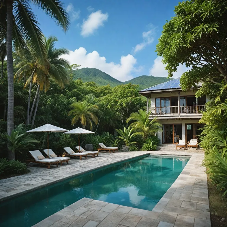 Nevis luxury eco friendly hotels: sustainable elegance and island charm