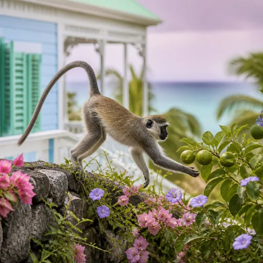 The green vervet monkeys of St. Kitts: where to find them without the tour bus