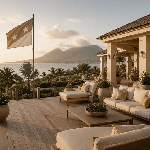 How the St Kitts flag shapes a refined island stay in Saint Kitts and Nevis